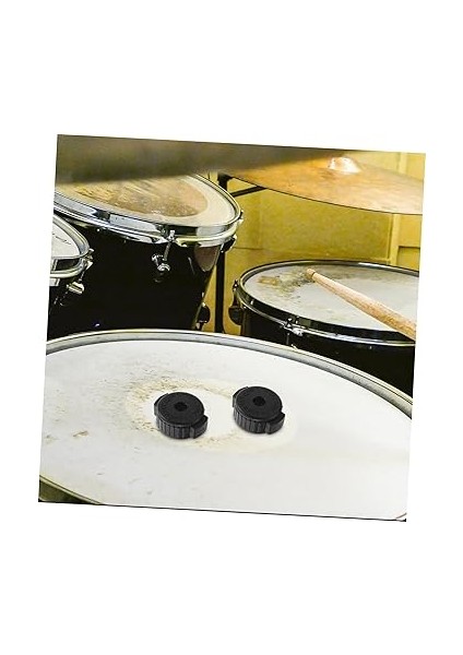 2 Adet Hızlı Çıkarılabilir Davul Zil Somunu Plastik Davul Zil Zil Hızlı Çıkarılabilir Kapağı Perküsyon Davul Seti Caz ​​davul Parçaları Aksesuarları indirimleri