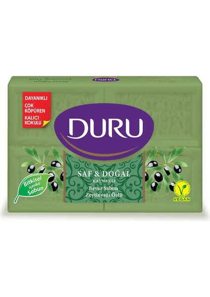 Duru Saf&doğal Zeytinyağı Sabun, 150 Gramx4