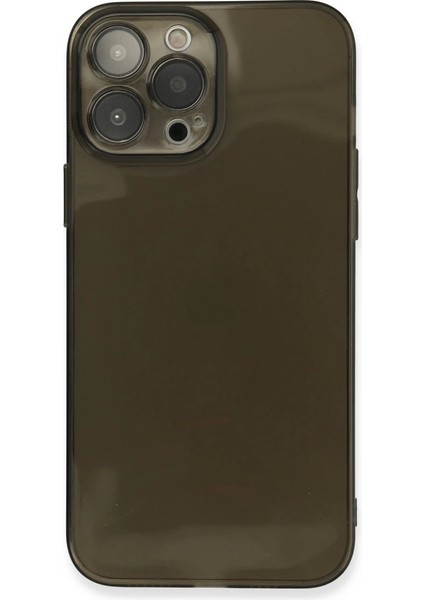 Iphone 13 Kılıf Fly Lens Silikon - Siyah