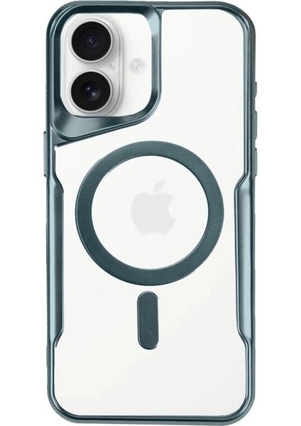 Iphone 16 Kılıf Boyi Silikon Kapak - Turkuaz