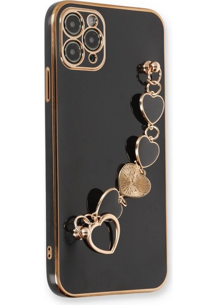 Iphone 11 Kılıf Esila Silikon - Siyah