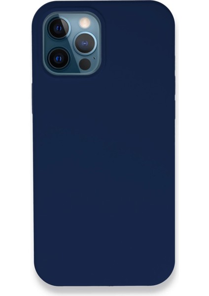 Iphone 12 Kılıf Lansman Legant Silikon - Lacivert