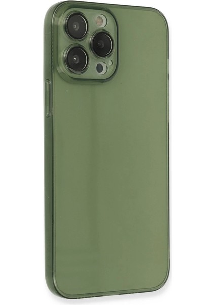 Iphone 13 Kılıf Fly Lens Silikon - Yeşil
