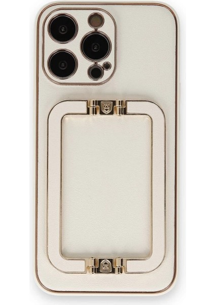Iphone 14 Kılıf Coco Elit Kapak - Beyaz