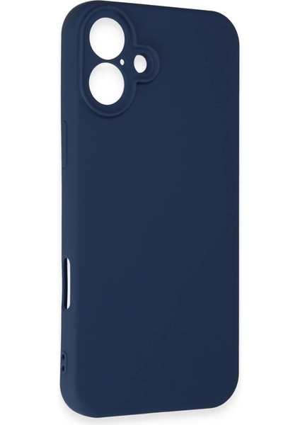 Iphone 16 Kılıf First Silikon - Lacivert modelleri