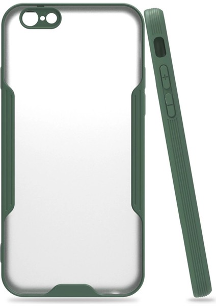 Iphone 6 Kılıf Platin Silikon - Yeşil