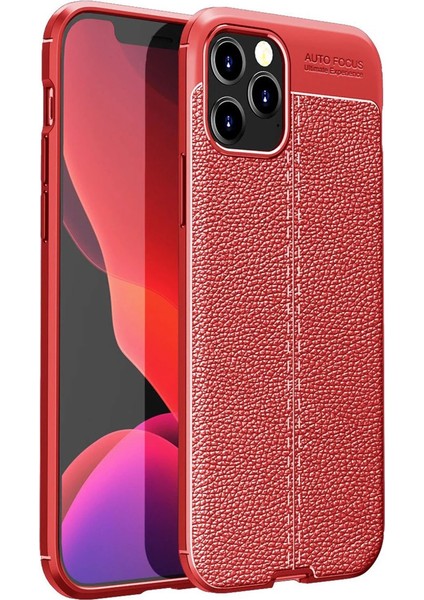 Iphone 12 Kılıf Auto Focus Kapak - Kırmızı