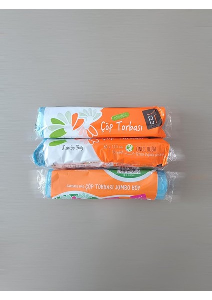 Apex Endüstriyel Çöp Poşeti Jumbo Boy J-250 80 * 110 (3 Paket 10 Adetli Toplam 30 Adet) (Farklı Renklerde Olabilir.)