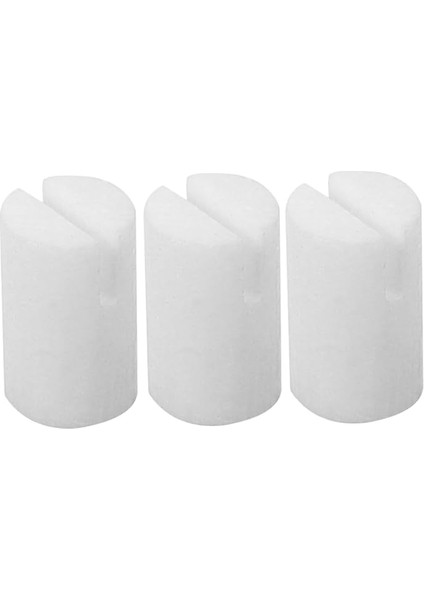 3 Adet 5 Telli Inek Kemik Dizesi Yastığı Banjo Banço Aksesuarları Banço Fıstığı Kemik Somunu Boş Sığır Kemiği Beyaz