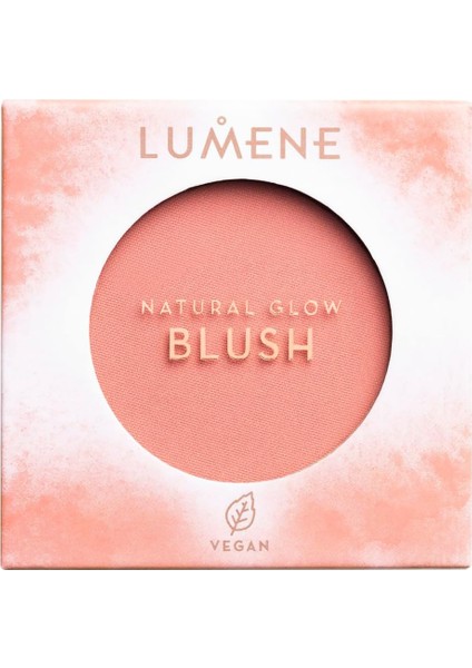 Lumene Natural Glow Blush Coral Glow modelleri