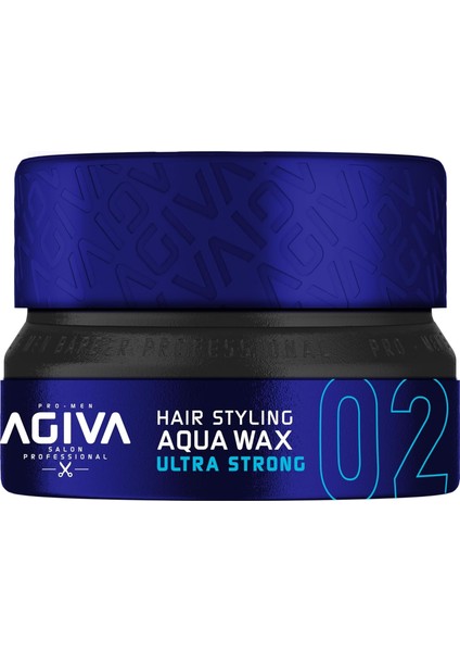 Agıva Wax 155ML 02 (Ultra Strong) Mavi