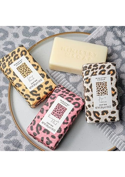 Ministry Of Soap Sabun Bar Wild Side Leopard Pear & Tuberose 200 gr fiyatları