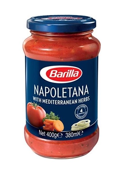 Barilla Napoliten (Napoletana) Makarna Sosu 400 gr modelleri