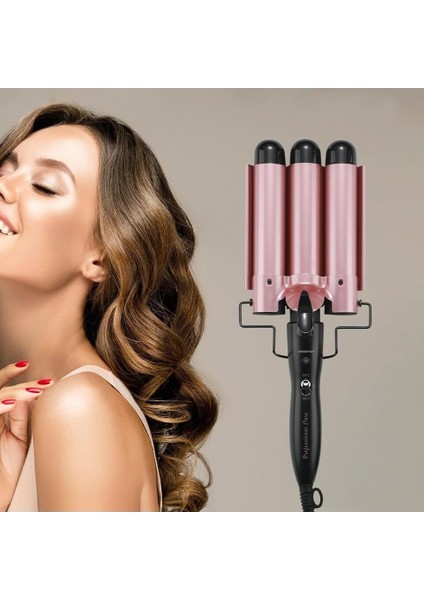 Polosmart PSC43 Taşınabilir Elektrikli Profesyonel 32mm Çap 120W Su Dalgası Wag Saç Maşası Rose Gold modelleri
