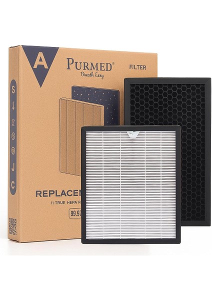 100S Uyumlu + Karbon Filtre | Yüksek Verimli 3 Katmanlı Yedek Filtre