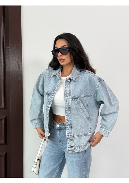 Kadın Oversize Kot Ceket fırsatları