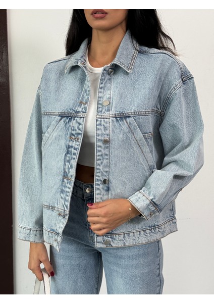 Kadın Oversize Kot Ceket indirimleri