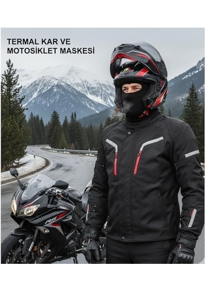 Maksimum Koruma Kışlık Balaklava Maske | Rüzgar & Soğuk Geçirmez Termal Kayak, Motorcu, Outdoor, Snowboard, Bisiklet ve Spor Maskesi | Esnek, Nefes Alan Unisex Kar Maskesi fiyatları