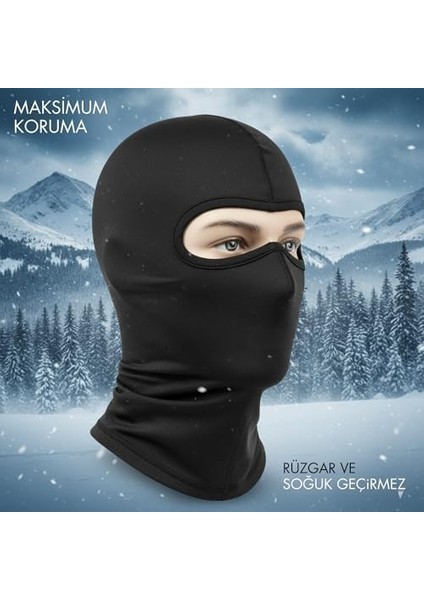 Maksimum Koruma Kışlık Balaklava Maske | Rüzgar & Soğuk Geçirmez Termal Kayak, Motorcu, Outdoor, Snowboard, Bisiklet ve Spor Maskesi | Esnek, Nefes Alan Unisex Kar Maskesi modelleri