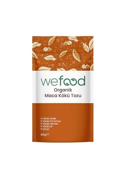 Wefood Organik Maca Tozu 100 gr