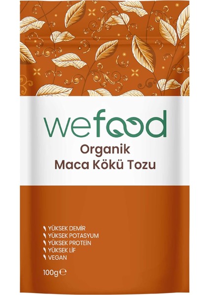 Wefood Organik Maca Tozu 100 gr fiyatları