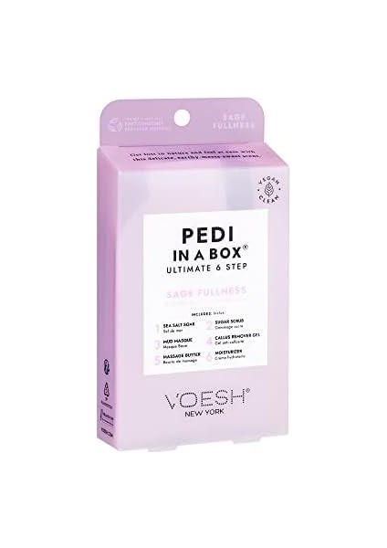 Voesh Pedi In A Box Ultimate 6 Adımlı Pedikür Seti Adaçayı fiyatları