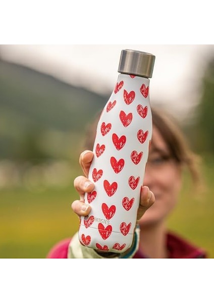 Paris 500ML Çift Katmanlı Paslanmaz Çelik Isı Yalıtımlı Termos | Sızdırmaz, Bpa Içermez, 12 Saat & 24 Saat Soğuk Tutma Kapasitesi | Şık ve Hediye Seçeneği modelleri