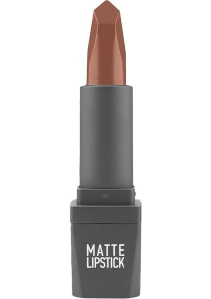 Alıx Avıen Yoğun Renk Veren Uzun Süre Kalıcı Nemlendirici Kadifemsi Mat Ruj - Matte Lipstick 404 Warm Caramel