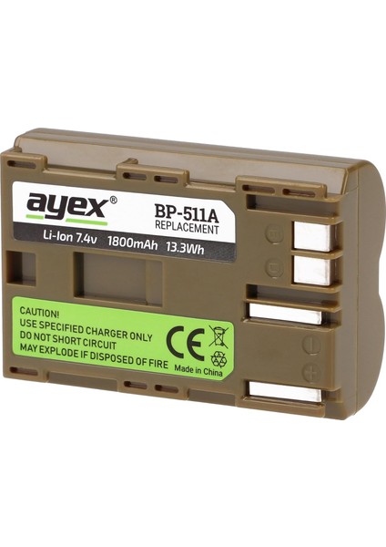 BP-511A Batarya, 50D 40D 30D 20D 10D 5d 1d Ile Uyumlu