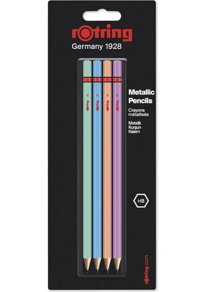 Metalik Kurşun, 4'lü Paket