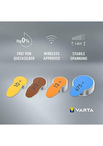 Varta Power On Demand Hab 10 Blı 6X10 60'lı modelleri