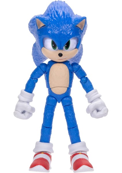 The Hedgehog 423974 3 Film 12,7 cm Aksiyon Figürleri, Mavi, 13 cm