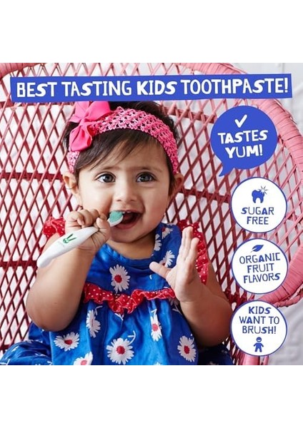 Jack N'jill Doğal Diş Macunu Bubblegum Aromalı