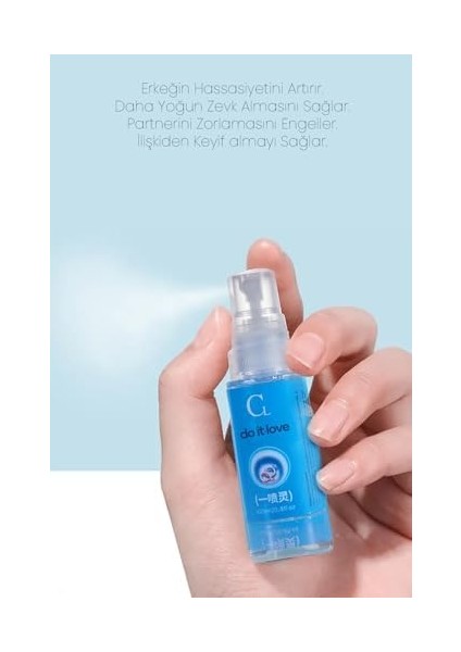Do It Love - Hızlı Boşalma Sağlayıcı Sprey - Erkek Zevk Artırıcı Hassasiyet Spreyi - Ejaculation Spray - 25ML fiyatları