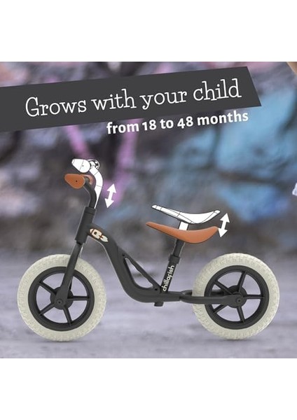 Charlie Ailesi, Güzel Ekstra Özelliklere Sahip 10" Veya 12" Denge Bisikleti modelleri