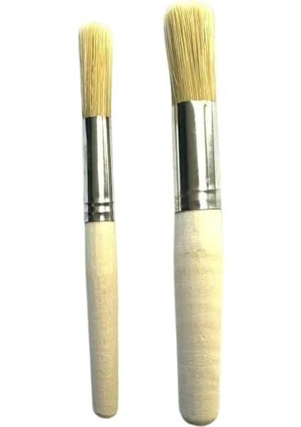 2'li Ahşap Çocuk Fırçası