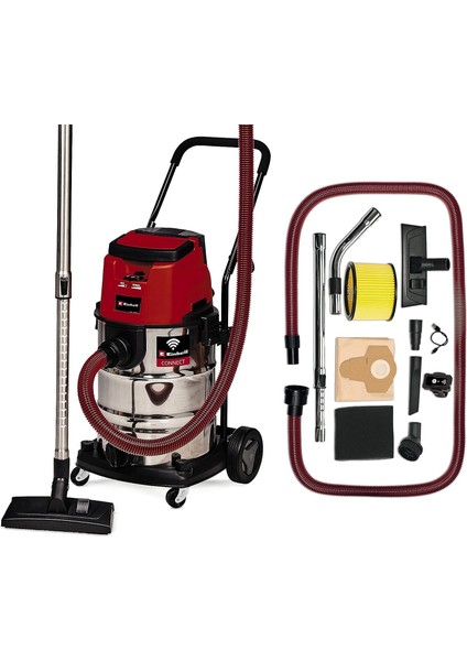 Professional Akülü Islak/kuru Süpürge Tp-Vc 36/30 S Auto-Solo Power X- (36V, Otomatik Başlatma Işlevi, Eco/boost Modu, Akü Dahil Değildir) - 2347143