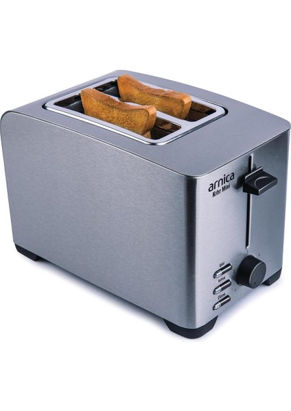 GH27010 Kıtır Mini Ekmek Kızartma, 850 W, Inoks