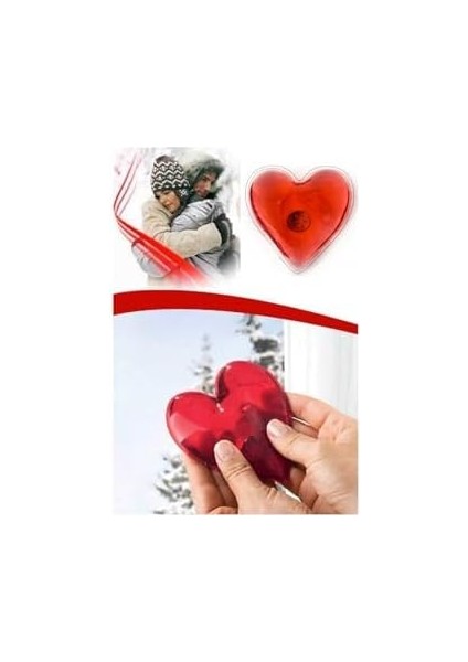 Optana Kalp Şekilli Sihirli Jel Cep Sobası Vücut El Omuz Cep Isıtıcı Isınmatik Hediyelik Kalp modelleri