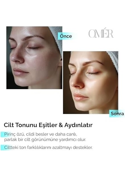 Omer Pirinç Sütü Sabunu Aydınlatıcı Sabun 100 gr 1 Adet Kadın Yüz Peelingi | Yaşlanma Karşıtı Akne Sivilce | Doğal Katı Yüz Sabunu | Yüz Bakımı, Duş Barı Yüz Maskesi fiyatları