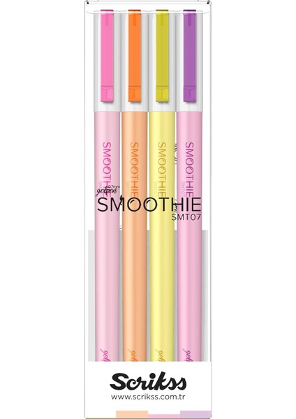 Smoothie Jel Dörtlü Blister - Set 2