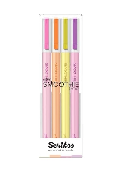 Smoothie Jel Dörtlü Blister - Set 2 modelleri