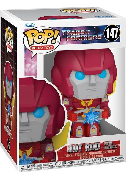Pop: Hot Rod W/matrix Figür