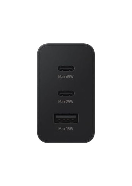 65 Watt Hızlı Şarj, 3 Çıkışlı, 1xtype-C 65W Pd&sfc, 1xtype-C 25W Pd&sfc, 1xtype-A 15W, T6350NBEGWW modelleri