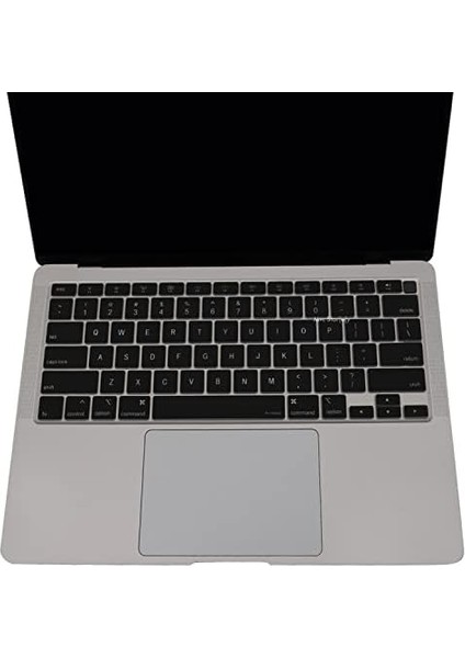 MacBook Air 13 Inç Klavye Koruyucu Ultra Ince Silikon M1 A2337 A2179 Id ile Uyumlu – Ultra Ince Silikon Kılıf, Us Abd Ingilizce Baskı Siyah fiyatları