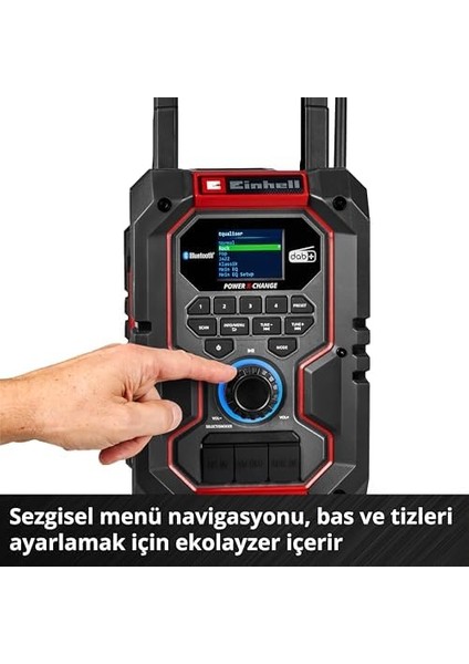Akülü Radyo Te-Cr 18 Li Dab+/fm/bt - Solo Power X- (18 V, Dab+, Fm, Bluetooth, Aux, Usb, Otomatik Istasyon Arama, Tft Renkli Ekran, IP65) fiyatları