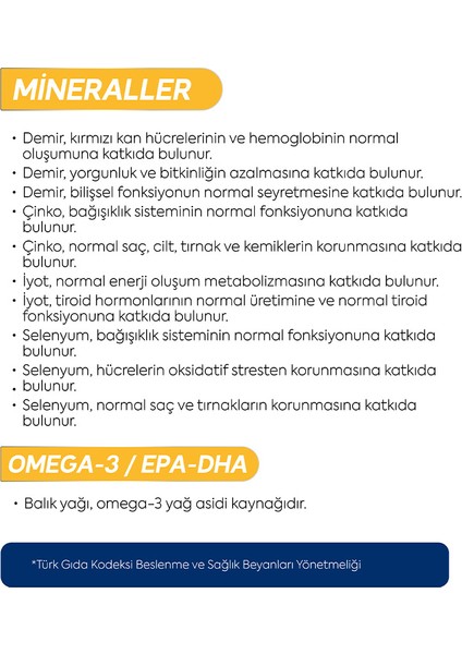 Selevit Mom 30 Kapsül Omega-3, Multivitamin ve Multimineral İçeren Takviye Edici Gıda fırsatları