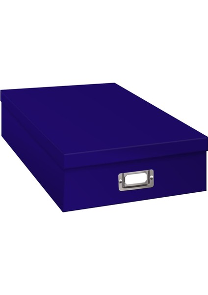 Albums Ob-12 Parlak Mavi Saklama Kutusu