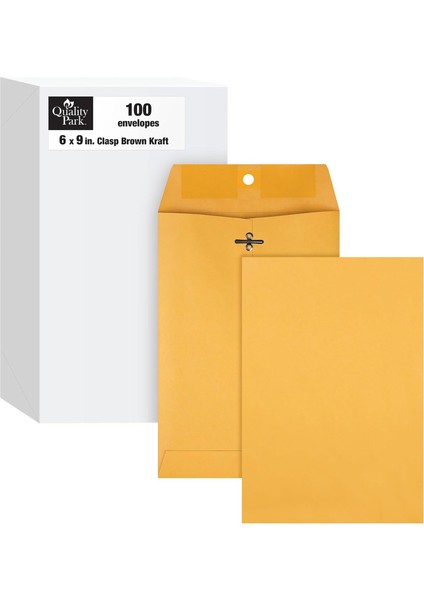 37855 Zarf, 15,2 x 22,9 Cm, 100 Adet.