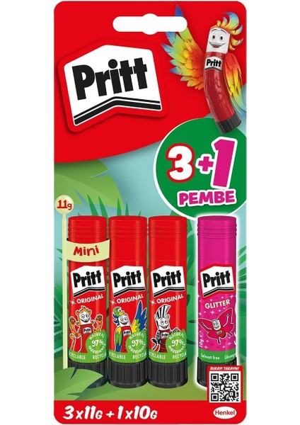 Stick Yapıştırıcı 3X11G + 10G